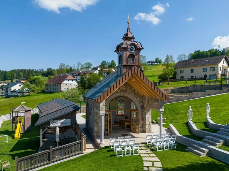 Kapelle beim Schmankerlwirt in Vorderweißenbach im Mühlviertel