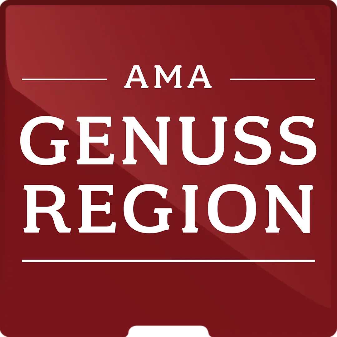 Logo AMA Genussregion, Partner des Schmankerlwirts Vorderweißenbach