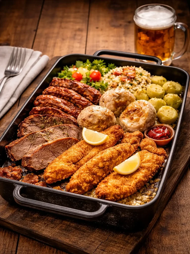 Schmankerlrein für Gruppenessen beim Schmankerlwirt in Vorderweißenbach im Mühlviertel